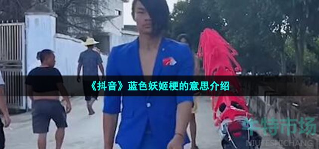 抖音蓝色妖姬是什么梗 皮小浪蓝色妖姬梗的意思介绍