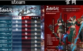 永劫无间steam和网易有什么区别 永劫无间steam和网易区别情况