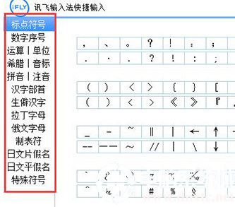 讯飞输入法怎么打特殊符号