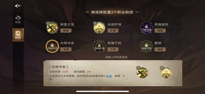 塔瑞斯世界牧师职业技能介绍 牧师职业技能详解