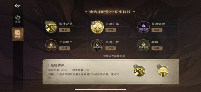 塔瑞斯世界牧师职业技能介绍 牧师职业技能详解