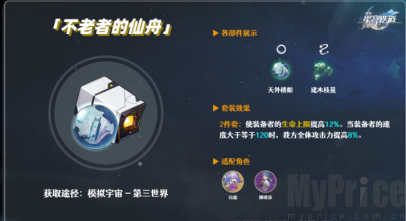 崩坏星穹铁道位面饰品不老者的仙舟强度评测