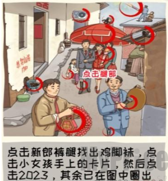 《看你怎么秀》怀旧婚礼找出12处不合理的地方通关攻略