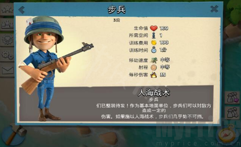 《海岛奇兵》步兵介绍