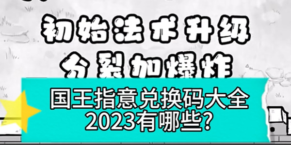 国王指意兑换码最新2024