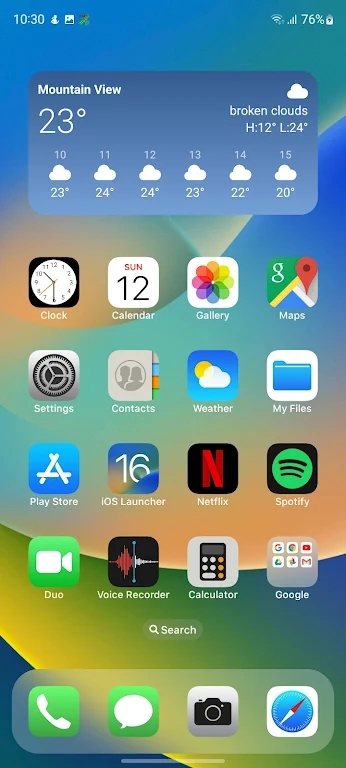 iPhone 14 launcher模拟器截图1