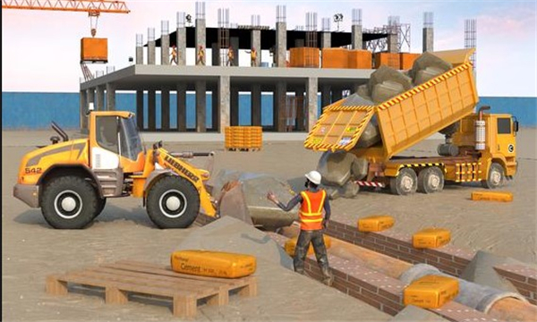 施工卡车游戏3D(Construction Truck Game 3D)安卓版截图0