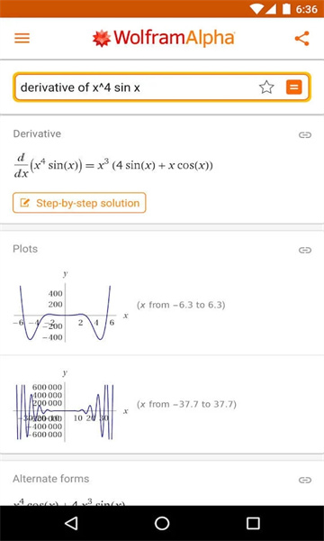 WolframAlpha截图3